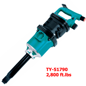 ประแจลม TY51A20 ขนาด 1 นิ้ว แรงบิด 2,400 ฟุต-ปอนด์ 2 นิ้ว ความทนทานของสลักเกลียว เหมาะสำหรับน็อต, น็อตยึด, และสลักเกลียวแบบ Knuckle Busting - Product Image 2