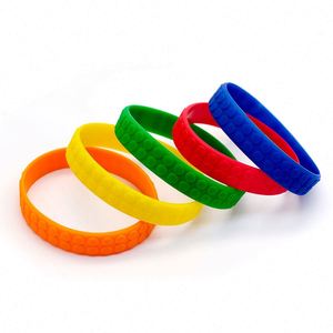 Nueva Pulsera de Silicona Europea y Americana con Diseño de Música, Estilo Hip Hop y Rock, Personalizable con Logotipo - Product Image 1