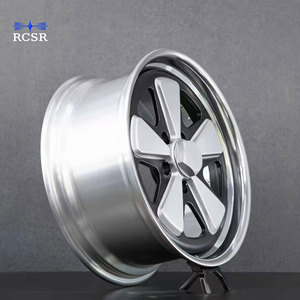 RCSR <span class=keywords><strong>Vintage</strong></span> roue de voiture en alliage d'aluminium personnalisé 5x114.3 5x112 5*130 5 rayons deux pièces jantes forgées pour <span class=keywords><strong>Porsche</strong></span> Taycan - Product Image 5