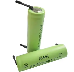 1.2v Ni-mh AA 600mah Rechargeable Battery For Shavers
