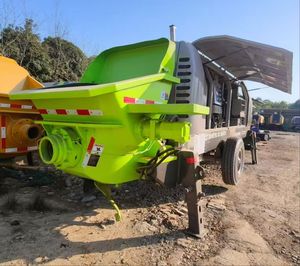 Zoomlion HBT9018ディーゼル駆動コンクリートポンプ機械静止トレーラーモデルレディミックス静止ポンプBetonポンプ機械 - Product Image 1