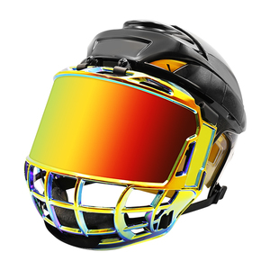 Revo Color Eishockey käfig Anti-Scratch Steel Wire <span class=keywords><strong>Face</strong></span> <span class=keywords><strong>Mask</strong></span> mit Schnell verschluss Chin Cup Over-<span class=keywords><strong>Face</strong></span>-Schutz - Product Image 6