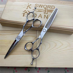 Dana Sword Professional <b>Hair</b> <b>Scissors</b> 6 Inch Stainless Steel Sharp Blade Right Handed Medium Handle For Hairdresser - Product Image 3
