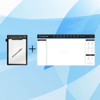 Tablette de lecture intelligente pour l'enseignement, 15 feuilles magnétiques détachables, compatible Windows 10/11, facilite la préparation et la révision des cours