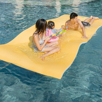 Tapis d'eau gonflable flottante, en mousse XPE, pour la plage, amusant, randonnée aquatique