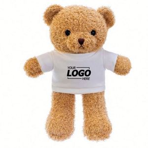 Oso de Peluche Personalizado de 11.8"/15.7" - Lindo Animal de Peluche para Niñas, Regalo de Navidad y San Valentín - Product Image 1