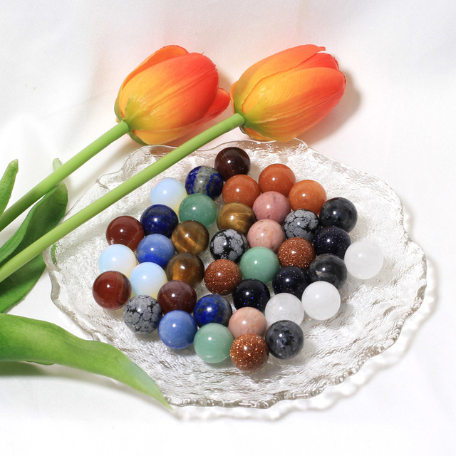 Wholesale Bulk 12mm Crystal Beads for Jewelry Making Healing Stones Gems for Meditation Spiritual Products