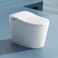 Bidet intelligent électronique infrarouge monobloc, toilette intelligente automatique en céramique, à fixation au sol, avec télécommande