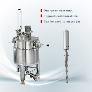 Homogeneizador ultrasónico industrial Procesador de líquidos Máquina de cavitación ultrasónica para extracción de hongos con tanque de 50L - Product Image 2