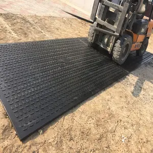 Passerelle antiscivolo sicure per l'ingegneria vende tappetino di accesso in plastica con protezione del suolo in Hdpe