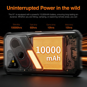Smartphone robuste 5G YAC V5 Pro avec imagerie thermique, Android 16, IP68, IP69K, NFC, double SIM, étanche, avec lampe de camping - Product Image 6