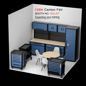 8 đơn vị miễn phí kết hợp nhà để xe công cụ kim loại hội thảo tủ máy trạm cho không gian quy hoạch hợp lý - Product Image 5