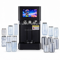 Machine de scellage automatique pour bouteilles PET, machine de scellage personnalisée pour boîtes de conserve, machine de scellage pour boîtes en fer blanc, scelleuse pour gobelets K-cup en plastique, scelleuse pour gobelets Boba