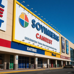 3D mốc Logo dấu hiệu LED kỹ thuật trạm xăng tùy chỉnh chiếu sáng ngoài trời 3D kênh kim loại chữ - Product Image 1