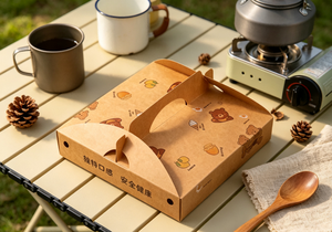 XINYUAN BGE-01 Eco-Friendly Recyclable Handmade High-End Four-Color Printed Embossed <b>Pulp</b> Paperboard Square Slotted Box Magnetic - Product Image 3