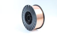 Fil de soudage en cuivre de haute qualité 0,8 mm, protégé par un gaz, OEM, garantie de 3 ans