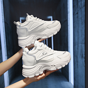 Femmes grosses baskets 2023 mode plate-forme femme chaussures <span class=keywords><strong>Tennis</strong></span> femme décontracté chaussures à semelles <span class=keywords><strong>compensées</strong></span> pour femmes Zapatos De Mujer - Product Image 3