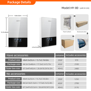 Whole House Tankless Water Heater 8kW 220V CE Certified Multi-Point Supply Endless Hot Water for Bathroom Kitchen <b>Shower</b> - Product Image 6