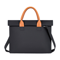Sac fourre-tout pour ordinateur portable en tissu Oxford avec logo personnalisé pour femmes, sac à main professionnel avec bandoulière et poignée supérieure, blanc