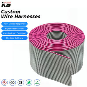 Cable Plano Personalizado de 3m, 20, 40, 64 Pines, Paso de 2mm, IDC 1.27 2.54, Cable Plano Flexible IDC - Product Image 1