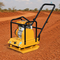 Compacteur à plaque vibrante C90 haute performance 15KN pour la compactation du sol, du sable et du gravier dans la construction
