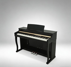 Piano Digital, Piano Musical Vertical de 88 Teclas con Teclado Contrapesado y 3 Pedales - Product Image 1
