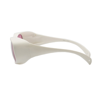 Lunettes de sécurité pour les yeux en alexandrite légères et flexibles Absorption du laser diode 808 nm Protection des yeux