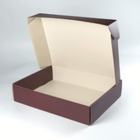 Boîtes d'emballage en carton ondulé de luxe sur mesure, imprimées en couleur, cartons d'expédition pliables