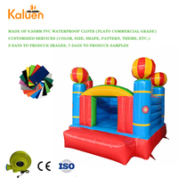 Château gonflable coloré d'extérieur avec souffleur 3mx3m, jouets gonflables incluant un souffleur, maison de rebond pour enfants