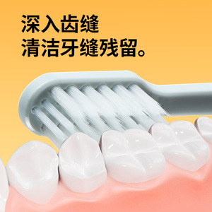 Soft Bristle Toothbrush Adult Manual Wide Head High Quality Care For <b>Gums</b> - Product Image 3