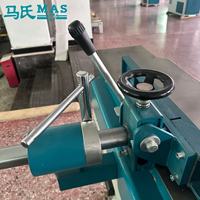 Raboteuse de surface pour le travail du bois MAS MB504A avec moteur 3KW, largeur de travail 30-400mm, table droite de haute précision