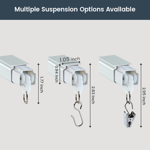 <span class=keywords><strong>Rail</strong></span> manuel en alliage Durable de haute qualité lisse silencieux en aluminium bureau vivant Simple <span class=keywords><strong>rideau</strong></span> poteaux de <span class=keywords><strong>rideau</strong></span> accessoires de pistes - Product Image 3