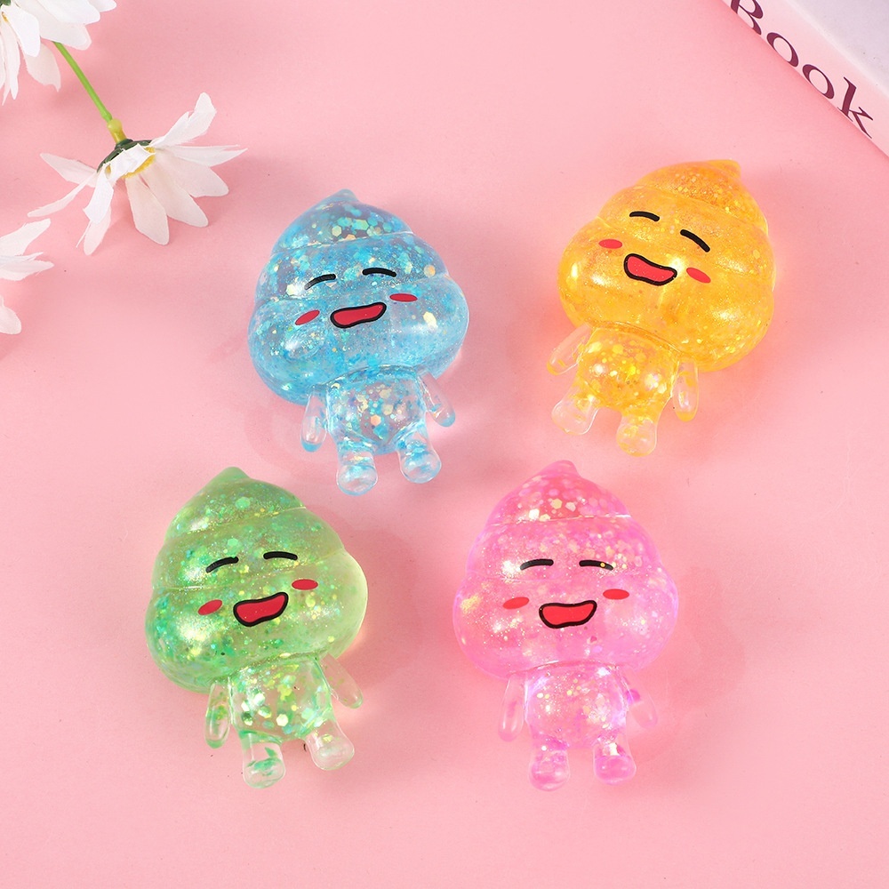24pz Giocattoli per Dita Fionda in Gomma, Divertenti Giocattoli Cacca Volanti Realistici Gioco di Cacca Riempitivi per Regalo di Compleanno Giocattolo Fidget per Bambini Adolescenti Bomboniere