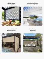 Pergola à persiennes en aluminium Offre Spéciale Pergolas en aluminium bioclimatiques pour l'extérieur Fabricant Chine