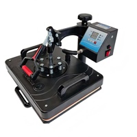 Presse à transfert thermique multifonctionnelle 10 en 1, 29*38cm, pour t-shirts, mugs, casquettes, assiettes
