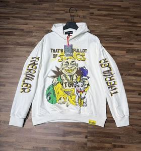 Sudaderas con Capucha de Alta Calidad con Estampado 'THAT'S A AWFUL LOT OF COUGH SYRUP', 100% Algodón Grueso, Sudaderas Personalizadas para Hombre - Product Image 3