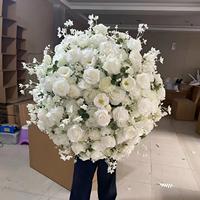Fleurs artificielles personnalisées LUYI pour centres de table de mariage, fournitures de décoration