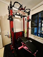 Machine Smith pour l'entraînement sportif et l'haltérophilie-Cibles bras poitrine jambes dos pour l'exercice à domicile