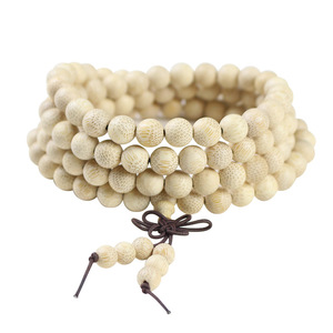Bamboo <b>Bracelet</b> 108 Beads 8mm Buddhist Prayer Beads Unisex Jewelry Religious Ceremonies Collectible Handicrafts - Product Image 5