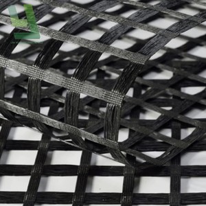 Precio bajo de fábrica Ingeniería Civil Fibra de vidrio Malla Basalto Reforzado Fibra de vidrio Geogrid Precio - Product Image 3