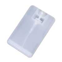 WEITAO WT-15 Flacon pulvérisateur portable 20 ml pour parfum et désinfectant pour les mains, en plastique PP, sérigraphié, rechargeable, pour voyage