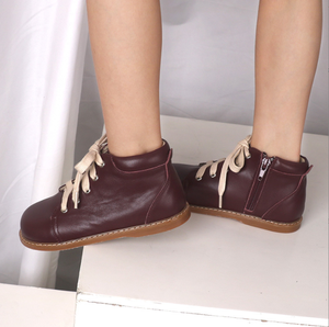 Bottes en cuir pour bébé fille, bottes en cuir de haute qualité pour enfants, chaussures d'hiver pour petit garçon, bottes de cow-boy pour enfants - Product Image 5