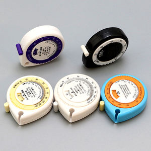 Pengukur pinggul pinggang portabel Mini pengukuran pita teleskopik otomatis untuk <span class=keywords><strong>BMI</strong></span> tiga lingkar pengukuran - Product Image 4