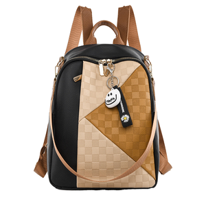 Mochila de Piel Sintética Personalizada, Moderna, Linda, Simple, Mini, Antirrobo, Impermeable, Estilo Preppy, Ligera, para Mujer, con Forro de Poliéster - Product Image 2