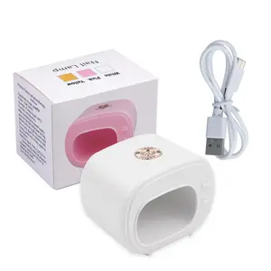 Mini TV Nail Egg Lamp USB Nail Lacquer Baking Lamp Small Portable No Black Hand Light Therapy Lamp