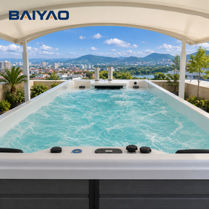 Edición Especial: <span class=keywords><strong>Spa</strong></span> de Natación Infinity Modern Urban <span class=keywords><strong>Oasis</strong></span> para Hoteles, un Refugio de Lujo con Vistas Panorámicas al Horizonte Urbano - Product Image 5