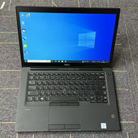 Harga pabrik layar sentuh untuk Dell E7480 E7490 i5 i7 7gen 256G komputer siswa kantor portabel ringan laptop bisnis bekas