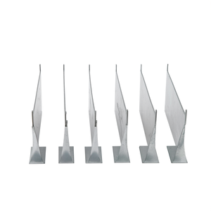 Fami Galvanized Vertical Dividers D365 H435 For <b>Brackets</b> Use - Product Image 3