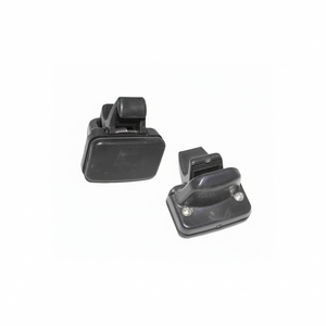 PREGIO Loquet coulissant noir pour verre 0K72A 72 531A Lot de 2 Verrous de porte et fenêtre Ajustement universel Garantie 2 ans - Product Image 2