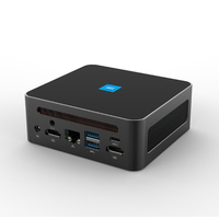 Mini PC Intel Core I9-12900H, DDR4, 2x M.2 NVMe SSD, 4K, Triple Pantalla, WiFi6, BT5.2, PC Pequeño para Negocios, Oficina y Uso Industrial
